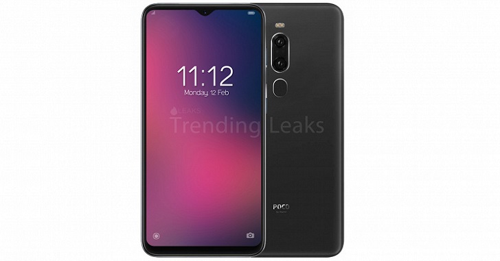 Xiaomi Pocophone F2 показался на новом рендере