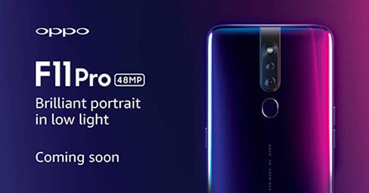 Смартфон Oppo F11 Pro показали еще на одном видео