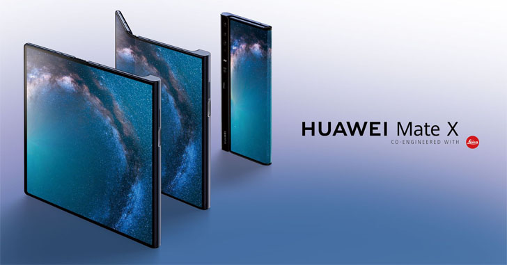 Складной смартфон Huawei Mate X появился в официальном магазине