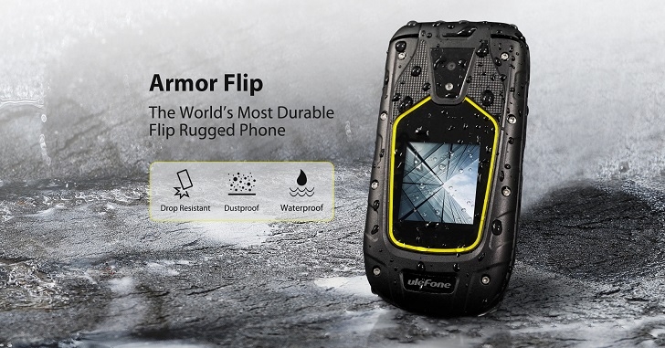 Ulefone Armor Flip – защищенный смартфон-раскладушка