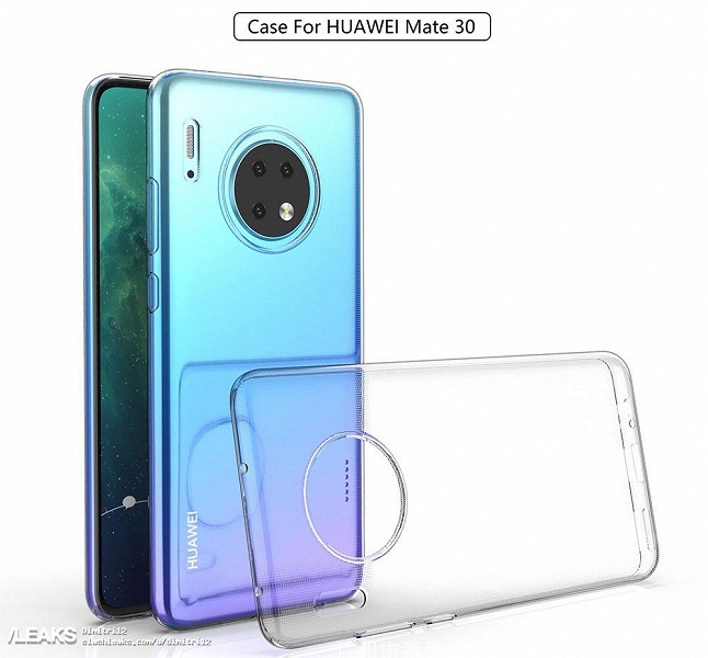 Опубликованы качественные рендеры Huawei Mate 30