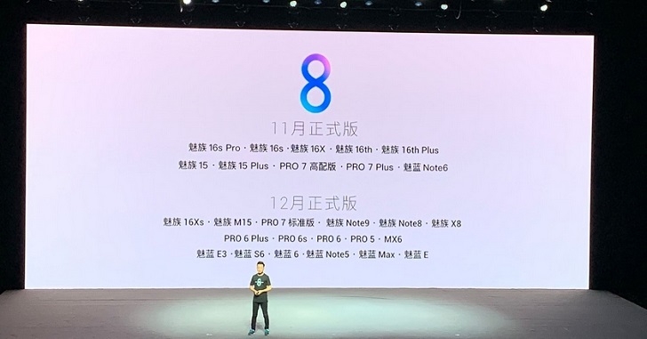 Flyme 8 получат свыше 20 смартфонов Meizu