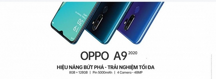 OPPO A9 2020 станет конкурентом для Xiaomi Mi A3