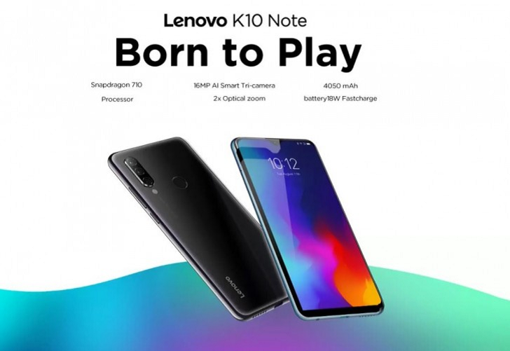 Анонсирован Lenovo K10 Note