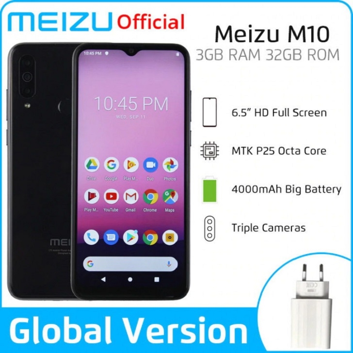 Meizu M10 представлен официально