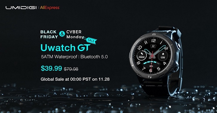 Umidigi анонсировала водонепроницаемые смарт-часы за 40 долларов