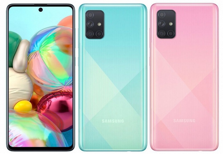 Анонсирован смартфон среднего класса Samsung Galaxy A71