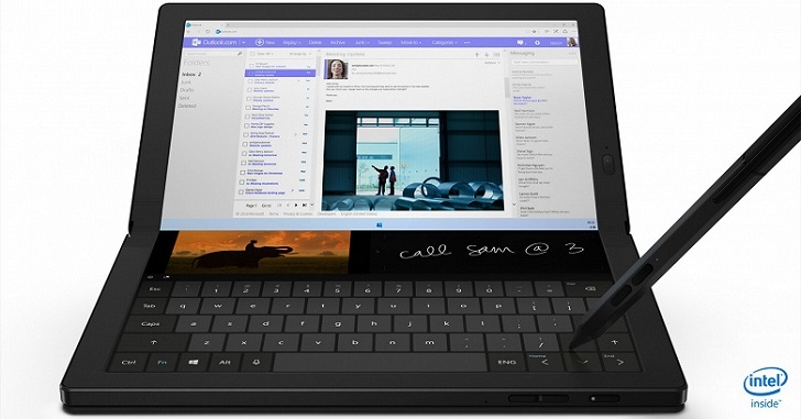 Lenovo представила сгибаемый планшет ThinkPad X1 Fold