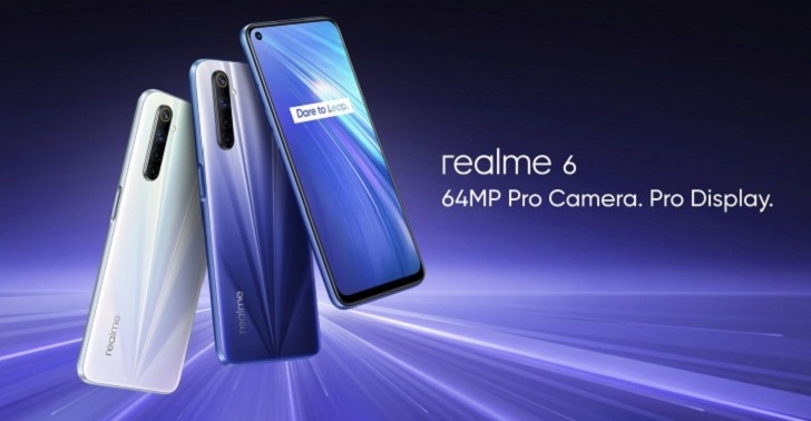 Realme 6 представлены официально: самый дешёвый в мире смартфон с 90-Гц дисплеем