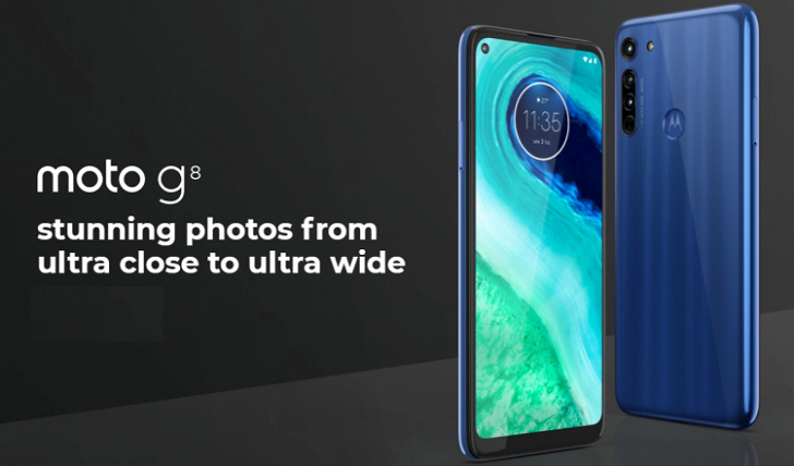 Moto G8 представлен официально