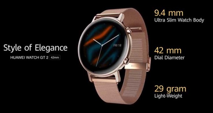 Обновленное ПО смарт-часов Huawei Watch GT 2