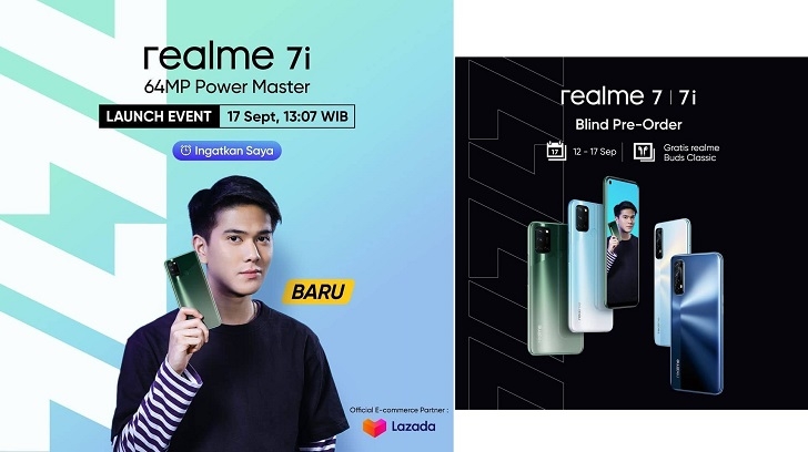 Стали известны характеристики Realme 7i