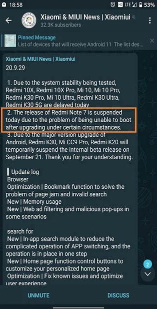 Очередные проблемы с MIUI 12 для Redmi Note 7