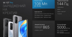 Xiaomi Mi 10T Pro представлен в Украине