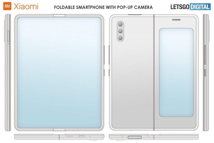 Xiaomi готовит складной смартфон с выдвижной камерой