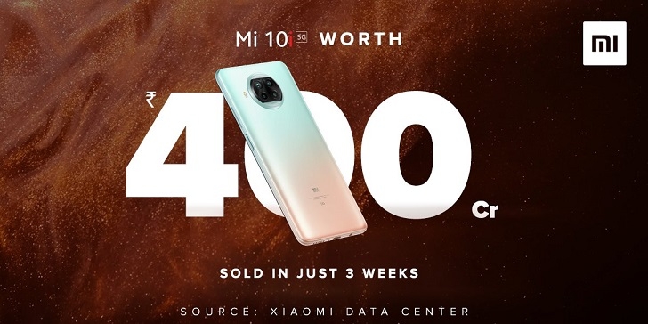 Xiaomi Mi 10i стал хитом продаж