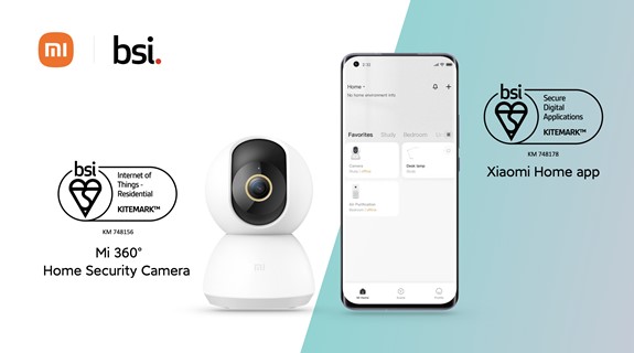 Mi 360° Home Security Camera и приложение Xiaomi Home получили сертификаты Kitemark