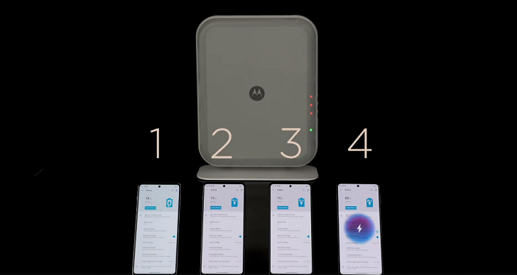 Motorola представила новую станцию для подзарядки смартфонов "по воздуху"