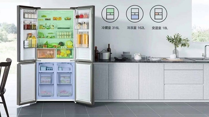 Xiaomi выпустила дорогой холодильник с голосовым управлением