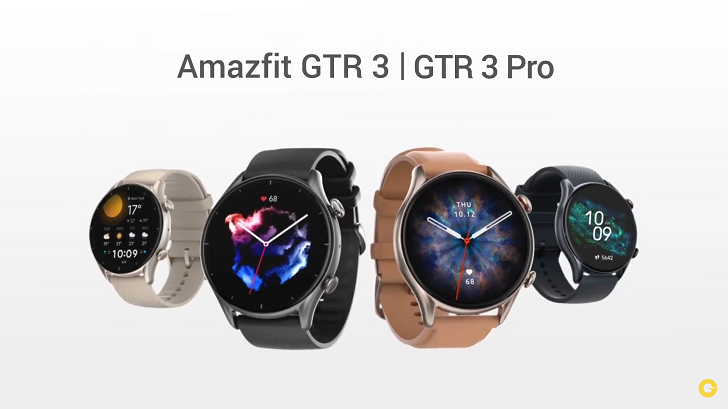 Анонсированы умные часы Amazift GTR 3 и GTR 3 Pro