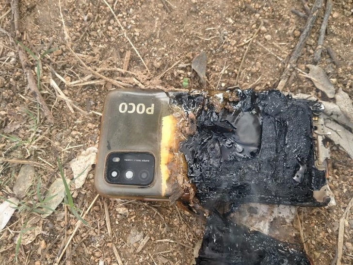 Взорвался Xiaomi POCO M3
