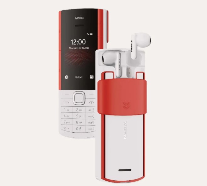 У Nokia выйдет новый кнопочный телефон со встроенными наушниками