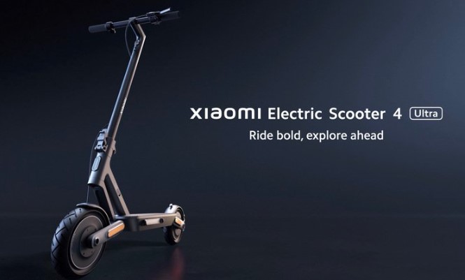 Представлен Xiaomi Electric Scooter 4 Ultra: запас хода 70 км и амортизирующая подвеска обоих колес