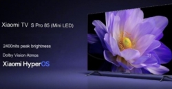 Официально представленный телевизор Xiaomi S Pro Mini LED TV с дисплеем 240 Гц