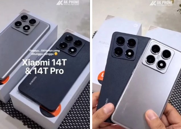 Смартфони Xiaomi 14T та 14T Pro показали наживо до анонсу