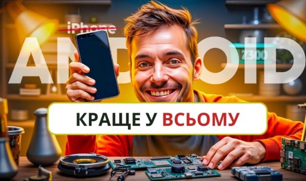 Криве дзеркало: Чому iPhone критикують, а Android ідеалізують?