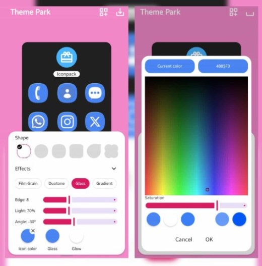 Samsung додала ефект "рідкого скла" в прошивку One UI