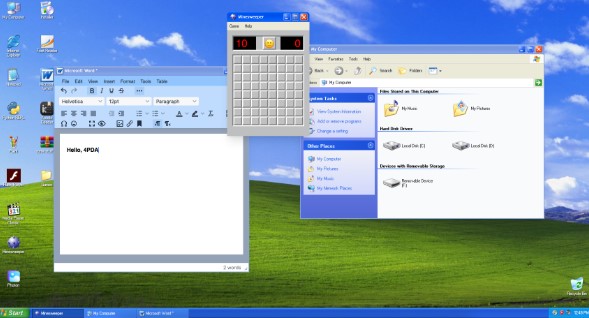 Ентузіаст створив сайт із повною імітацією Windows XP