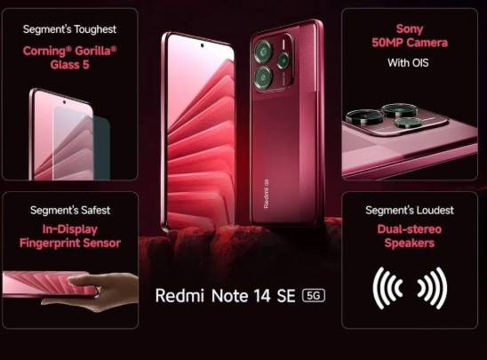 Вийшов Redmi Note 14 SE 5G: швидкий дисплей та камера Sony