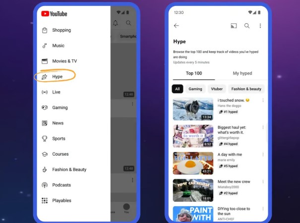 На YouTube з'явилася функція хайпа відео