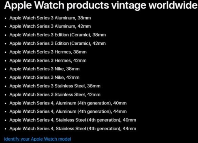 iPhone 11 Pro Max та Apple Watch Series 3 стали вінтажними