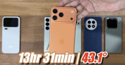 Блогер порівняв автономність Xiaomi 17 Pro Max та iPhone 17 Pro Max