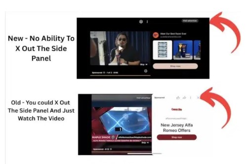 Google вкотре змінила формат реклами на YouTube — цього разу «під роздачу» потрапили користувачі мобільного додатку. Нав’язливі оголошення тепер змушують власників мобільних пристроїв переглядати їх без можливості пропускати.