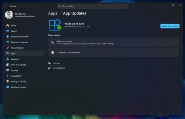 Microsoft переробила систему оновлень додатків у Windows 11