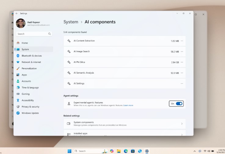 Microsoft попереджає про ненадійність та небезпеку ШІ в Windows 11