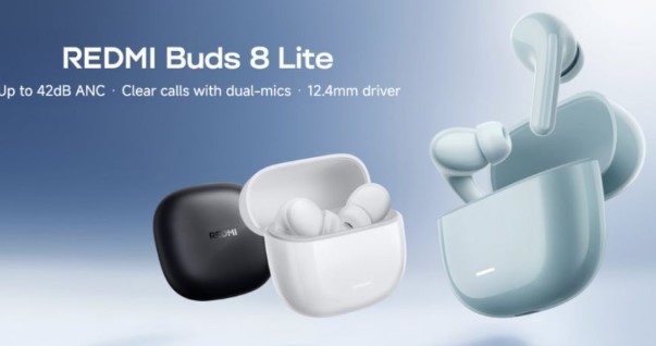 Redmi випустила недорогі навушники Buds 8 Lite з гарною автономністю та ANC