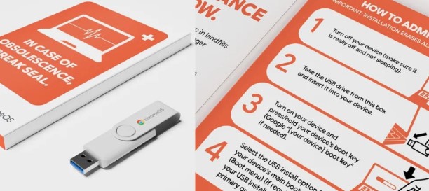 Google випустила інсталяційну флешку із ChromeOS Flex для старих ПК