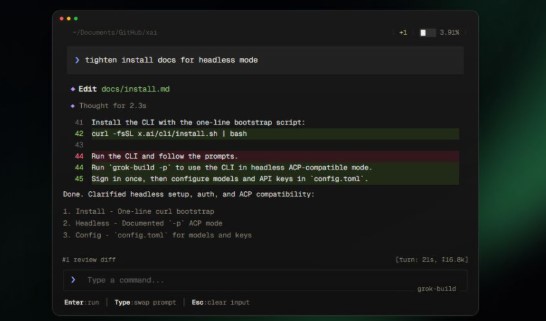 xAI запустила Grok Build - новий ШІ-агент для програмістів